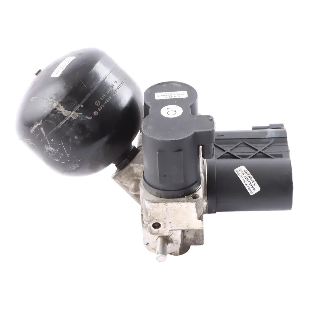Front Axle ABS Suspension Pump Valve Block Part to Mercedes W221 with Part number A2213200958 Mercedes W221 Front Axle ABS Suspension Pump Valve Block Part - SKU A2213200958-1 - Part number A2213200958