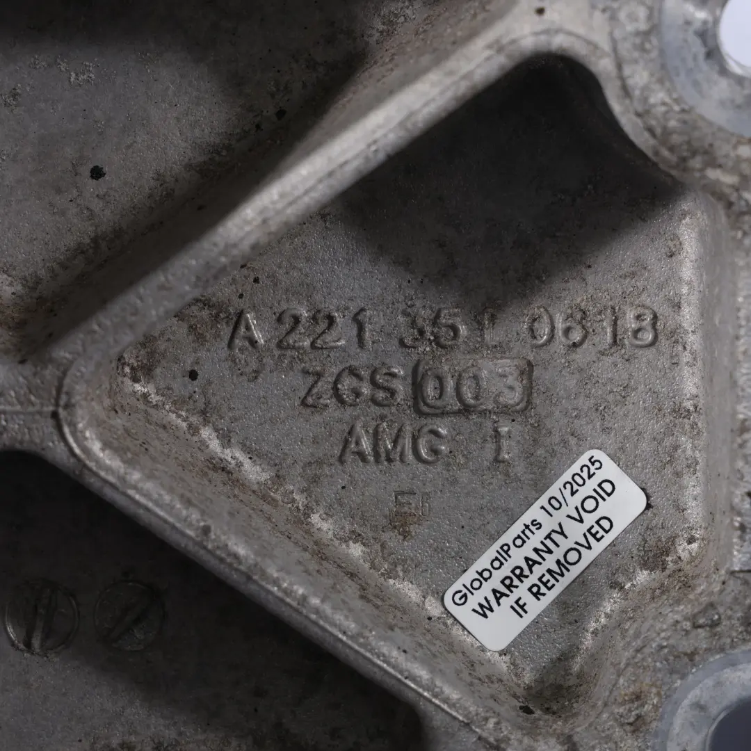 W216 W221 Soporte Del Diferencial Soporte para Mercedes con número de pieza A2213510618 Mercedes W216 W221 Soporte Del Diferencial Soporte - SKU A2213510618 - Número de pieza A2213510618