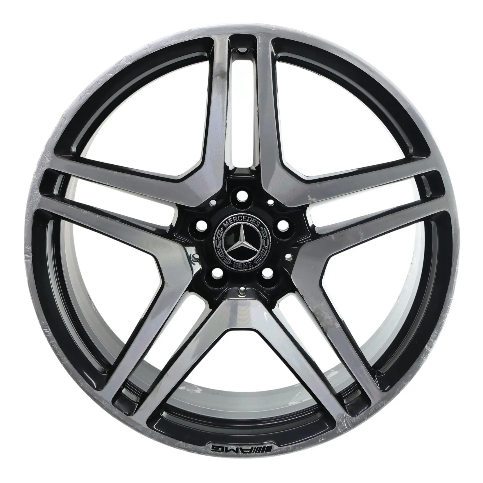 Mercedes C216 W221 63 AMG Llanta Aleación Trasera 20" 9.5J ET43 A2214013202