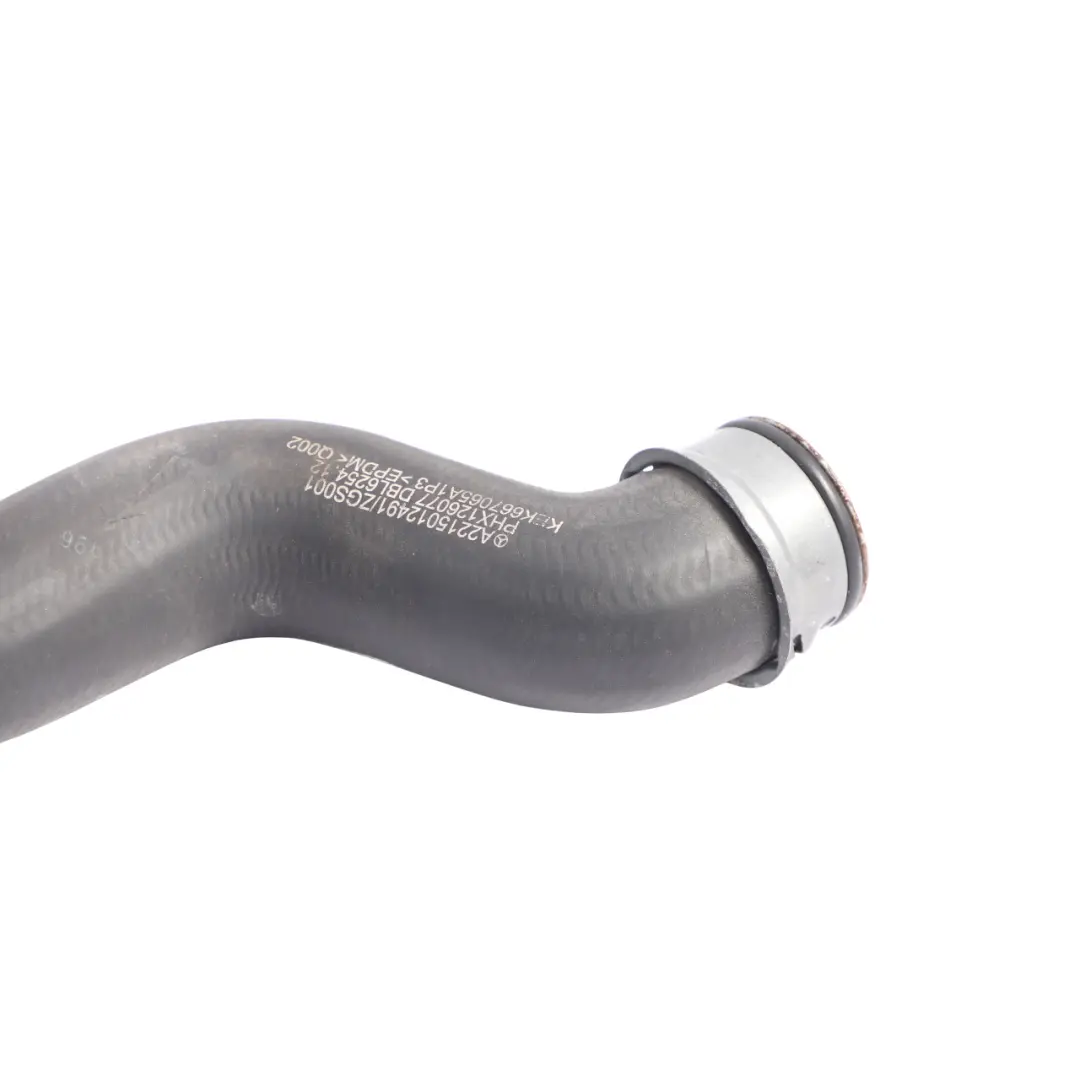 Mercedes C216 W221 Radiator Upper Coolant Pipe Hose V8 M157 M278 - SKU A2215012491 - Part number A2215012491