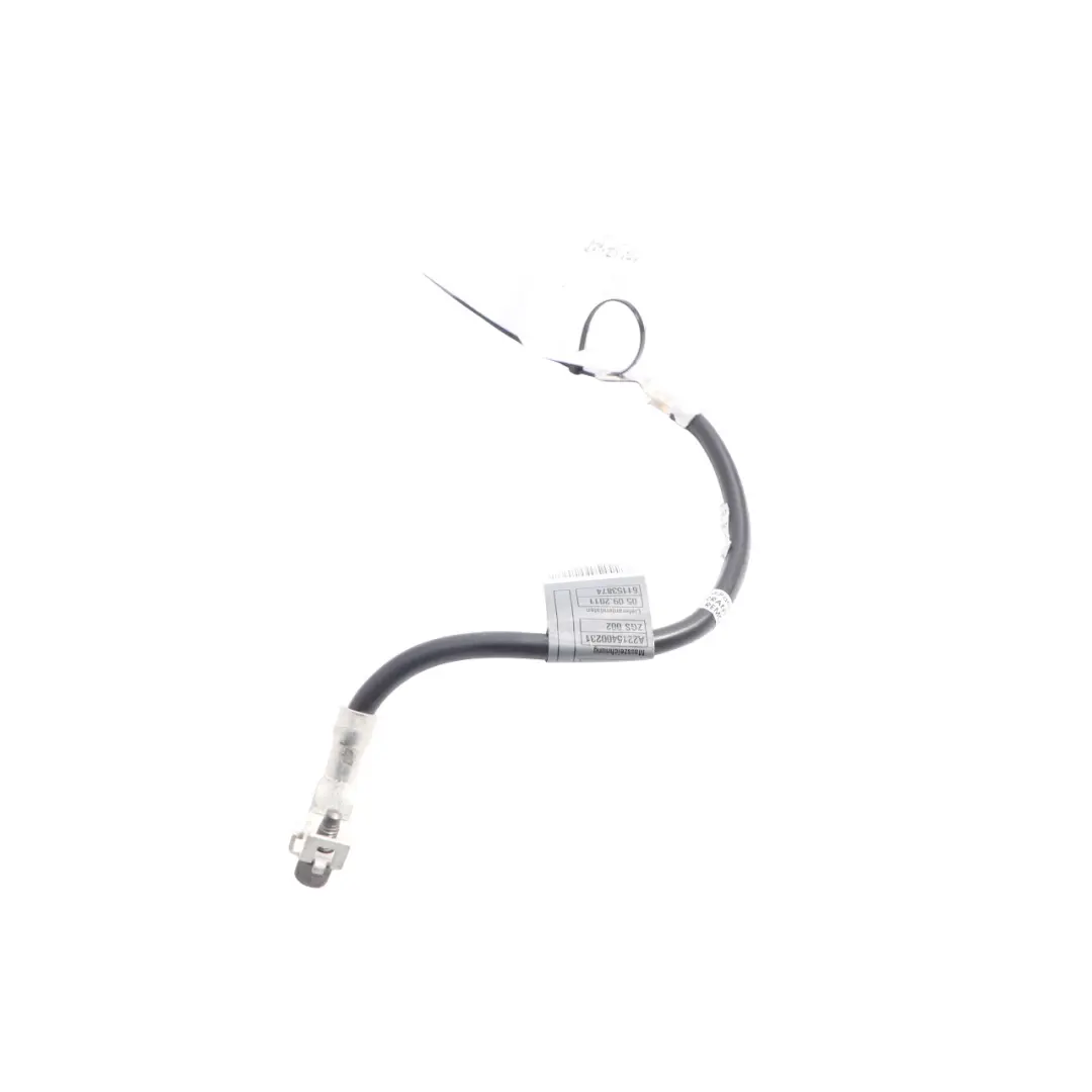 Mercedes C216 W221 Battery Cable Negative Backup Wire - SKU A2215400231 - Part number A2215400231