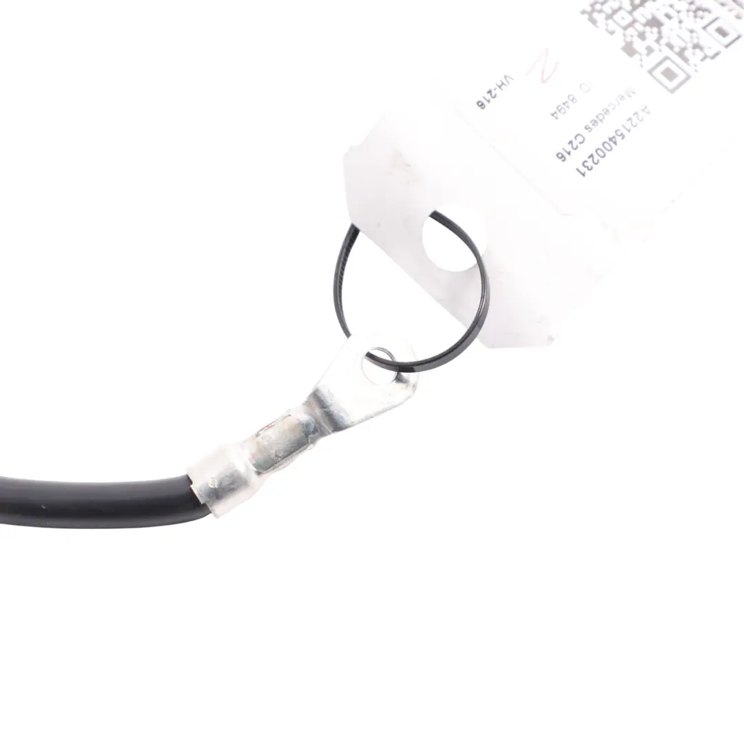 Mercedes C216 W221 Battery Cable Negative Backup Wire - SKU A2215400231 - Part number A2215400231