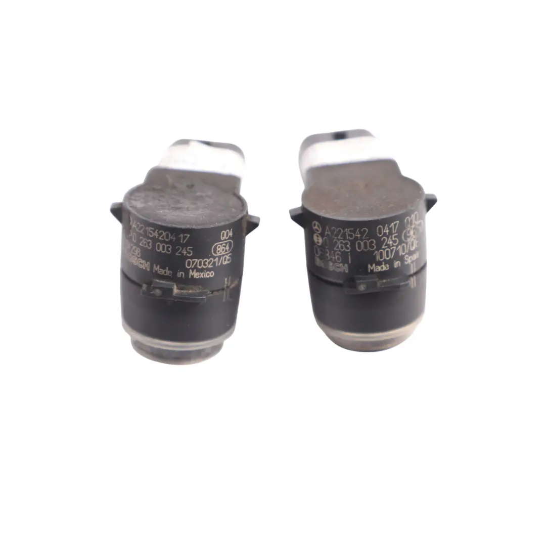 Capteurs Stationnement Avant PDC SET 4 Noir Obsidien 197 pour Mercedes W203 W204 W211 à propos du numéro de pièce A2215420417 Mercedes W203 W204 W211 Capteurs Stationnement Avant PDC SET 4 Noir Obsidien 197 - SKU A2215420417-OB2 - Numéro de pièce A2215420417