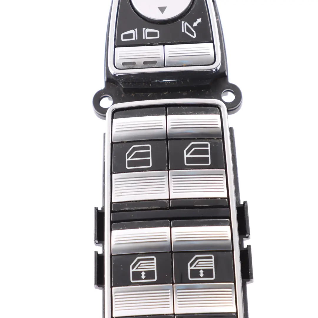 Window Regulator Switch Mirror Fold Driver's Side to Mercedes W221 with Part number A2218213951 Mercedes W221 Window Regulator Switch Mirror Fold Driver's Side - SKU A2218213951 - Part number A2218213951