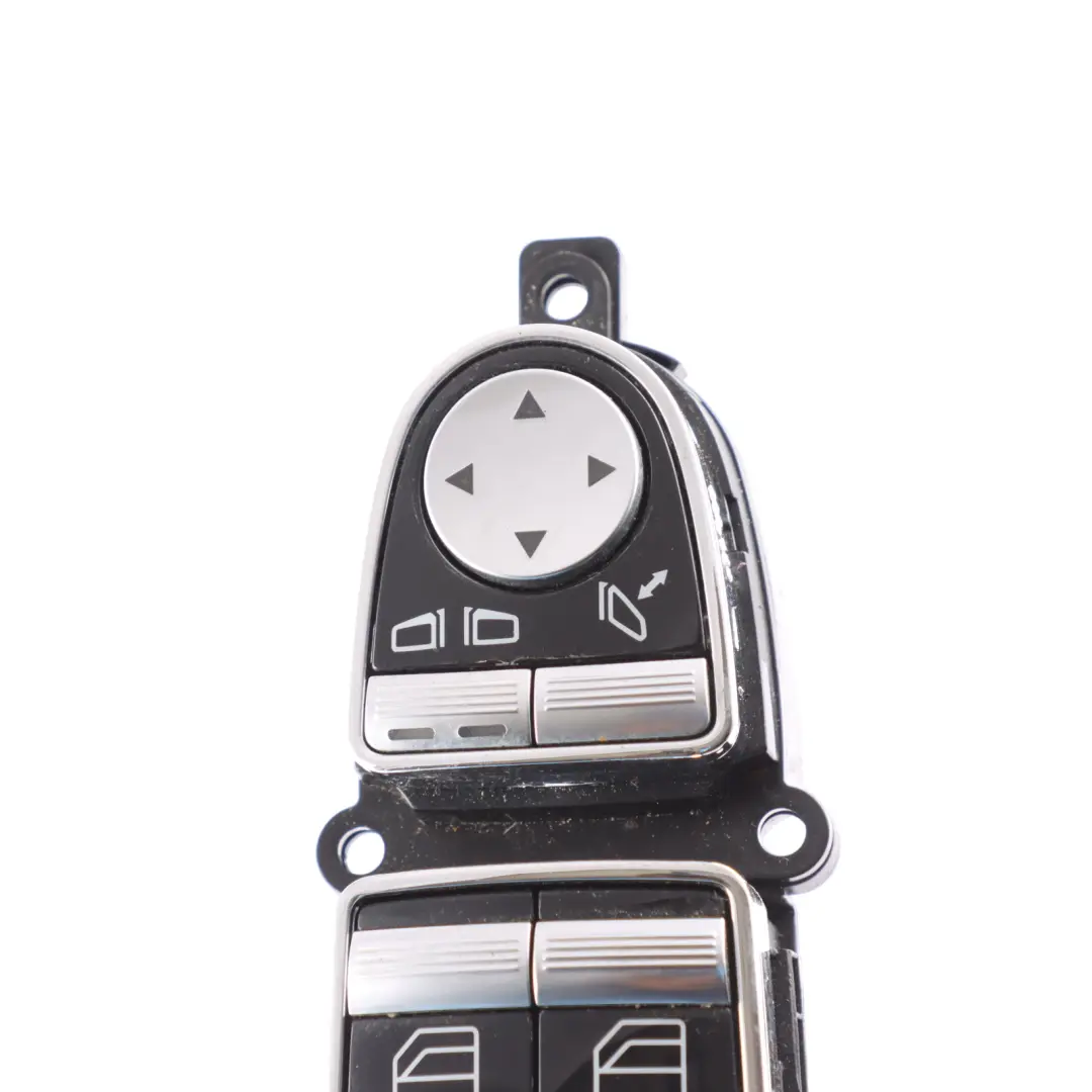 Window Regulator Switch Mirror Fold Driver's Side to Mercedes W221 with Part number A2218213951 Mercedes W221 Window Regulator Switch Mirror Fold Driver's Side - SKU A2218213951 - Part number A2218213951