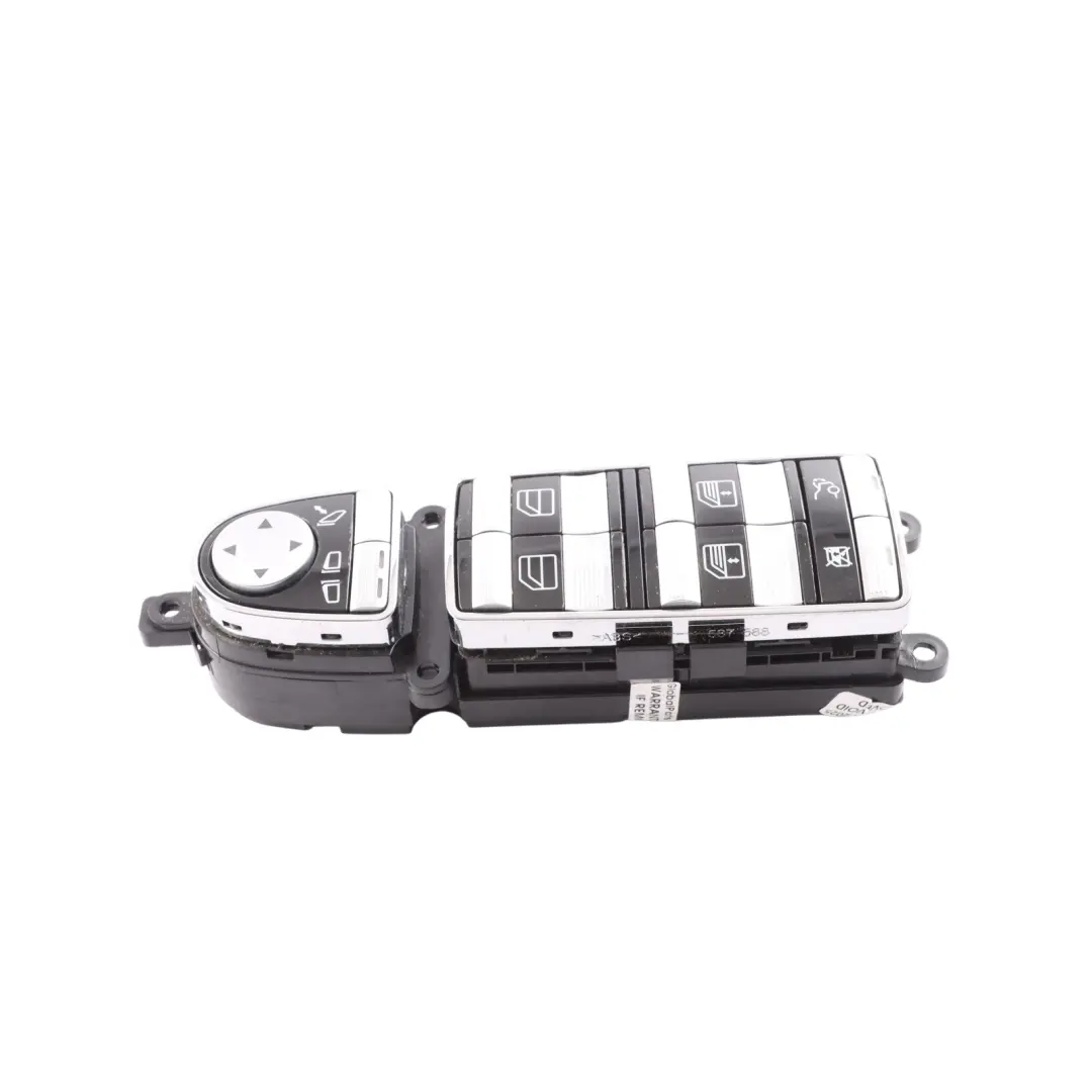 Window Regulator Switch Mirror Fold Driver's Side to Mercedes W221 with Part number A2218213951 Mercedes W221 Window Regulator Switch Mirror Fold Driver's Side - SKU A2218213951 - Part number A2218213951
