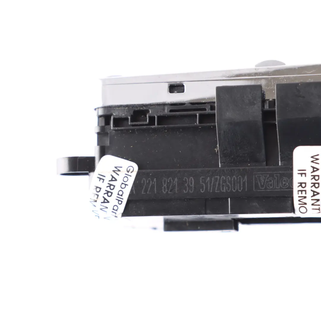 Window Regulator Switch Mirror Fold Driver's Side to Mercedes W221 with Part number A2218213951 Mercedes W221 Window Regulator Switch Mirror Fold Driver's Side - SKU A2218213951 - Part number A2218213951