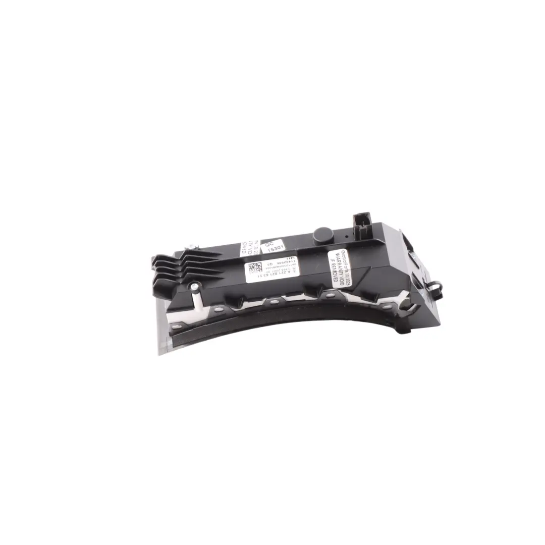 Dashboard ABC Switch Buttons Control Panel Unit to Mercedes CL C216 with Part number A2218216351 Mercedes CL C216 Dashboard ABC Switch Buttons Control Panel Unit - SKU A2218216351 - Part number A2218216351