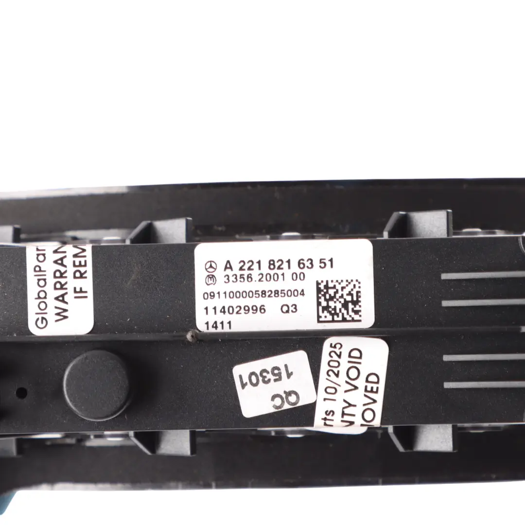 Dashboard ABC Switch Buttons Control Panel Unit to Mercedes CL C216 with Part number A2218216351 Mercedes CL C216 Dashboard ABC Switch Buttons Control Panel Unit - SKU A2218216351 - Part number A2218216351