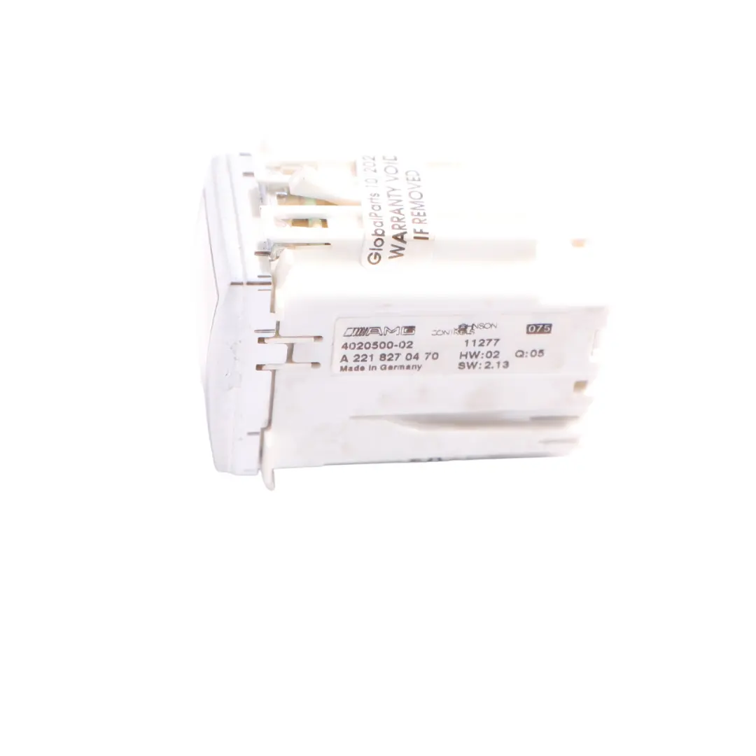 Analog Dashboard Clock Watch IWC Schaffhausen to Mercedes C216 W221 with Part number A2218270470 Mercedes C216 W221 Analog Dashboard Clock Watch IWC Schaffhausen - SKU A2218270470 - Part number A2218270470