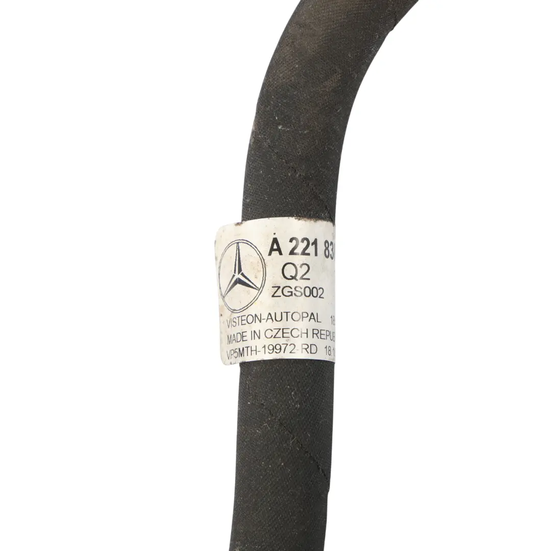 Przewód Rura Wąż Klimatyzacji do Mercedes CL C216 W221 o numerze A2218309516 Mercedes CL C216 W221 Przewód Rura Wąż Klimatyzacji - SKU A2218309516 - Numer Części A2218309516