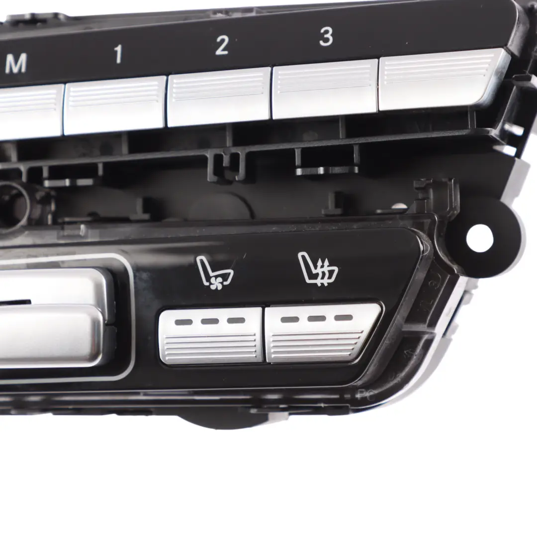Switch Panel Adjust Front Left N/S Memory Heated A2218702179 to Mercedes W221 Seat with Part number A2218702279 Mercedes W221 Seat Switch Panel Adjust Front Left N/S Memory Heated A2218702179 - SKU RHD-A2218702279 - Part number A2218702279