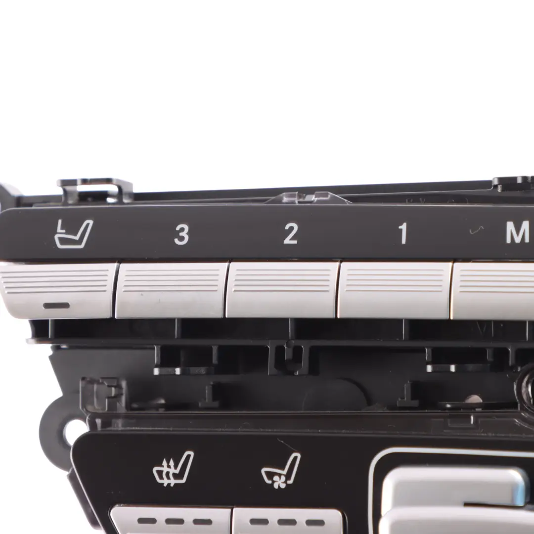 Mercedes W221 Seat Switch Panel Front Left N/S Memory Ventilated - SKU RHD-A2218702379 - Part number A2218702379