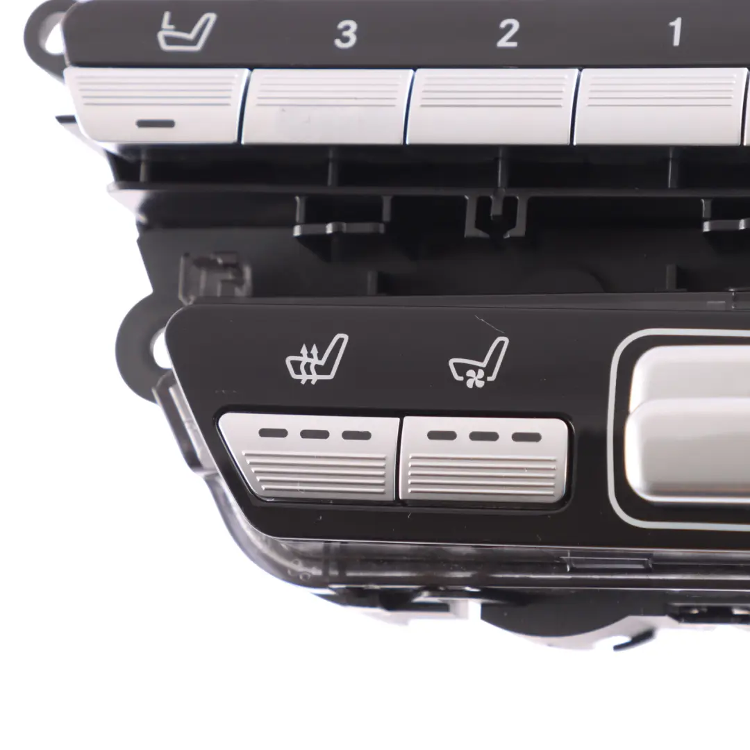 Mercedes W221 Seat Switch Panel Front Left N/S Memory Ventilated - SKU RHD-A2218702379 - Part number A2218702379