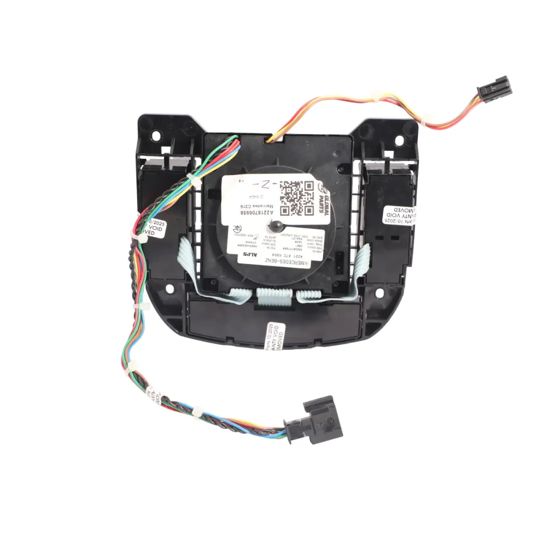 Mercedes CL C216 Multimedia COMAND Control Unit Switch Panel - SKU A2218706958 - Part number A2218706958
