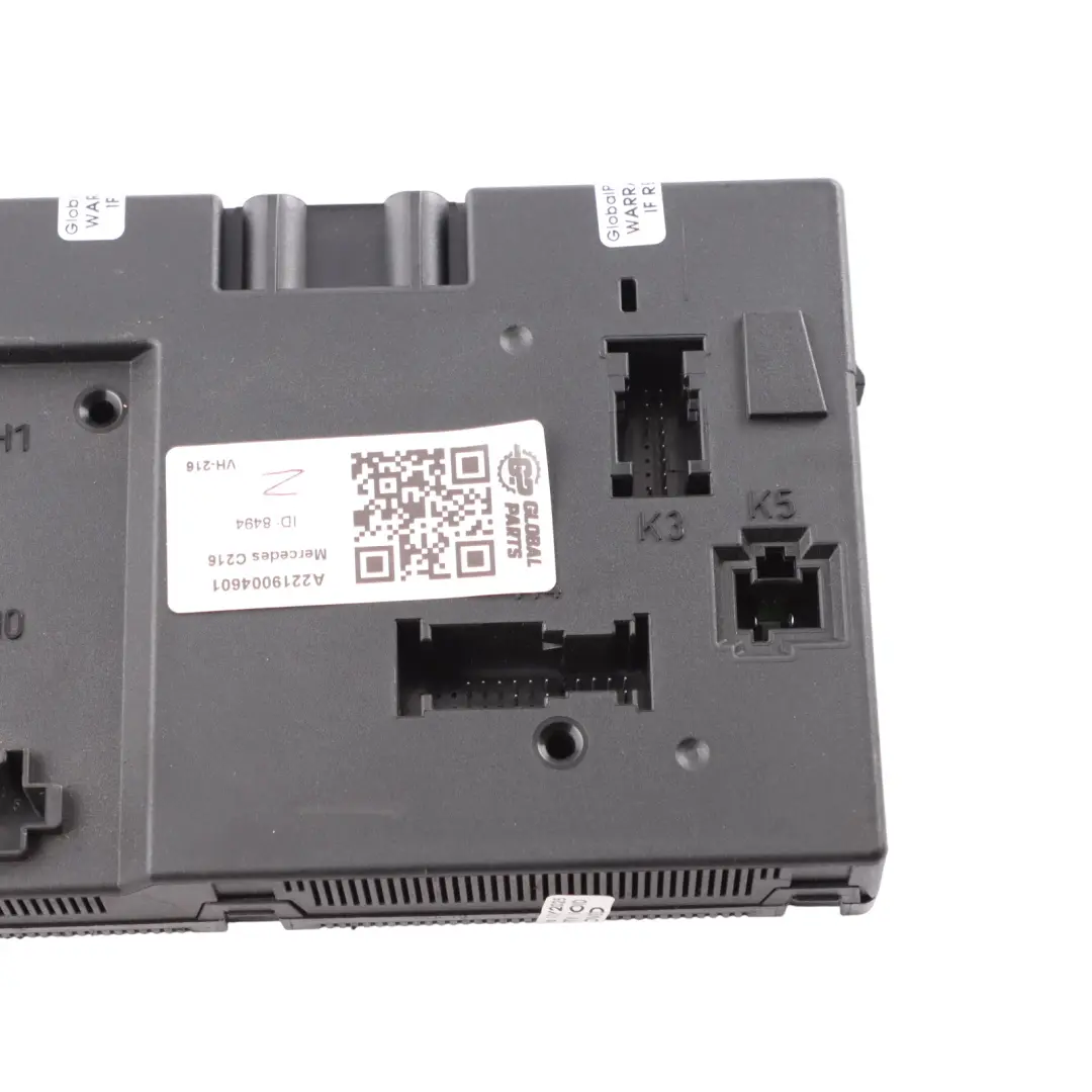 SAM Module Control Unit ECU to Mercedes CL C216 Rear with Part number A2219004601 Mercedes CL C216 Rear SAM Module Control Unit ECU - SKU A2219004601 - Part number A2219004601
