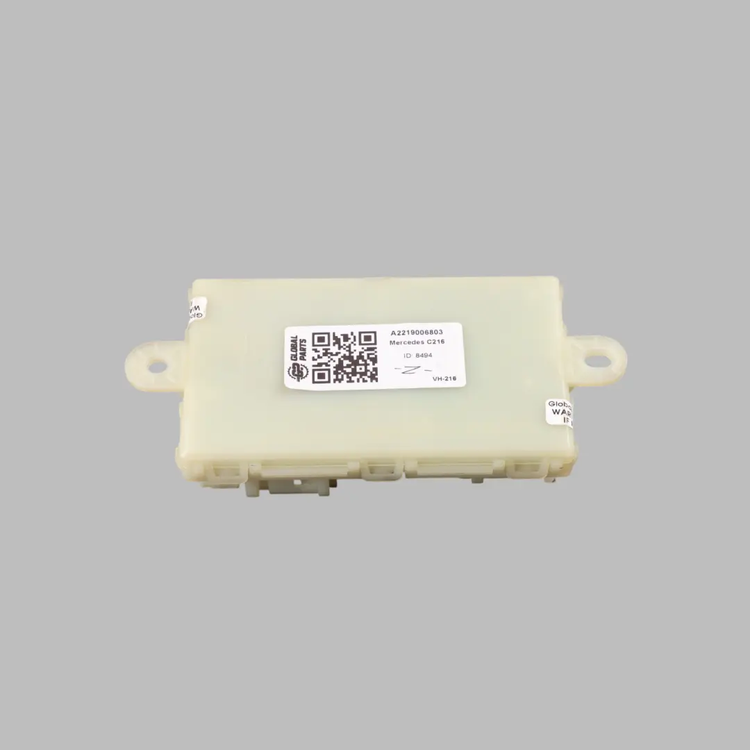 Keyless Go Entry Module Control Unit ECU to Mercedes CL C216 with Part number A2219006803 Mercedes CL C216 Keyless Go Entry Module Control Unit ECU - SKU A2219006803 - Part number A2219006803