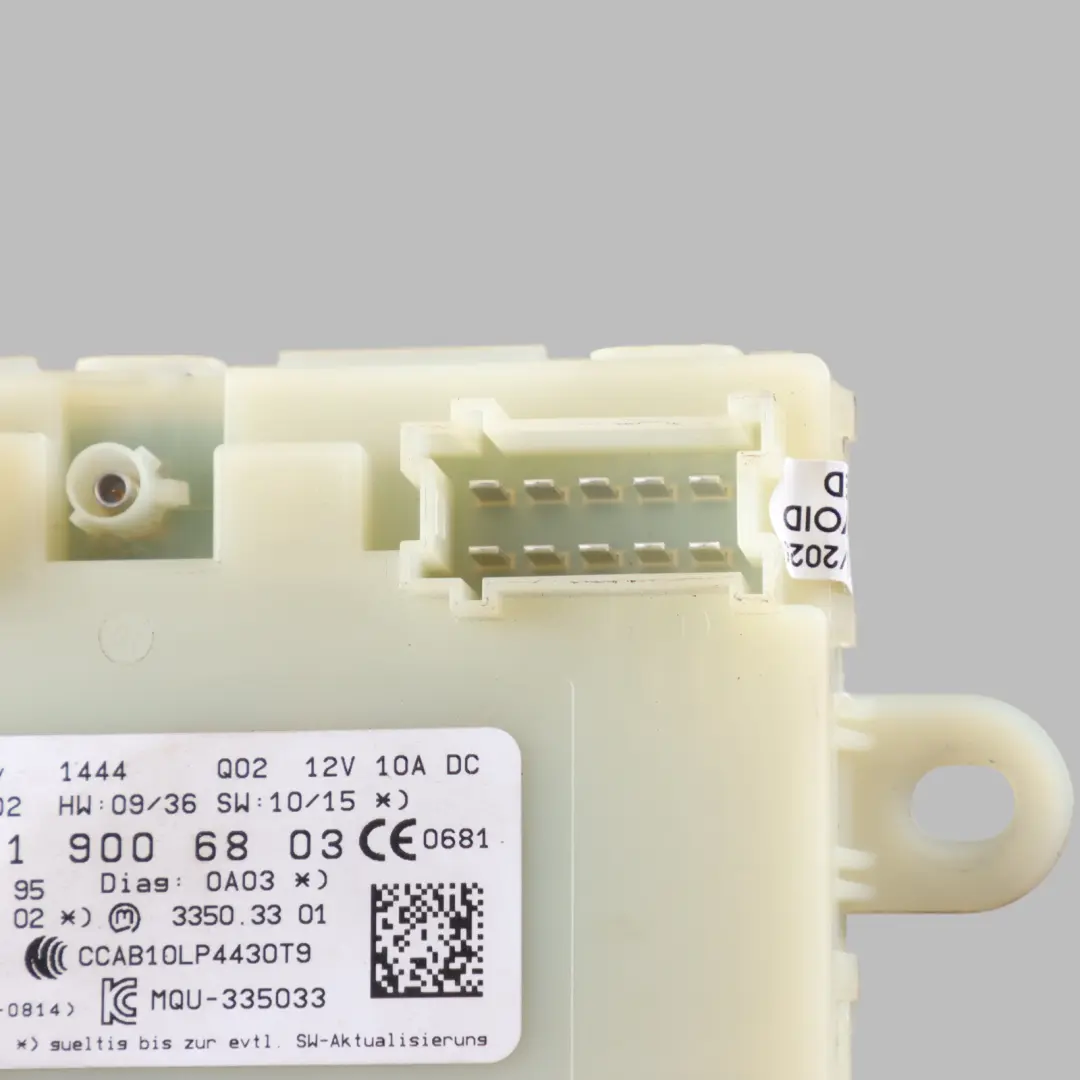 Keyless Go Entry Module Control Unit ECU to Mercedes CL C216 with Part number A2219006803 Mercedes CL C216 Keyless Go Entry Module Control Unit ECU - SKU A2219006803 - Part number A2219006803