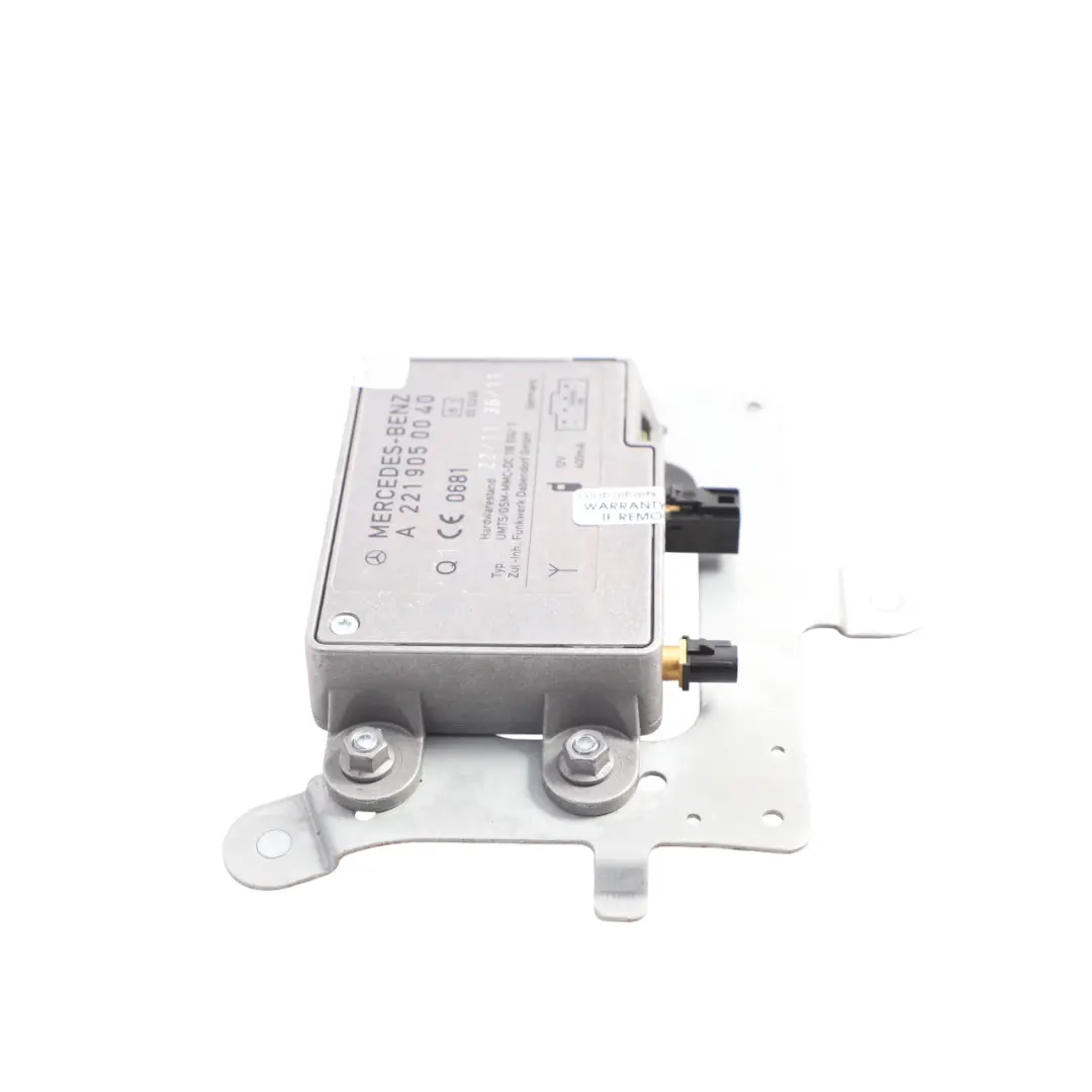 Aerial Antenna Amplifier Booster Module Unit Control to Mercedes C216 with Part number A2219050040 Mercedes C216 Aerial Antenna Amplifier Booster Module Unit Control - SKU A2219050040 - Part number A2219050040