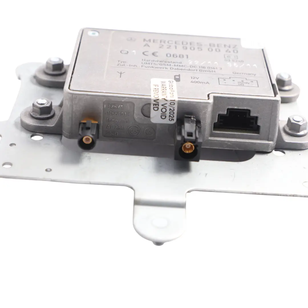 Mercedes C216 Aerial Antenna Amplifier Booster Module Unit Control - SKU A2219050040 - Part number A2219050040