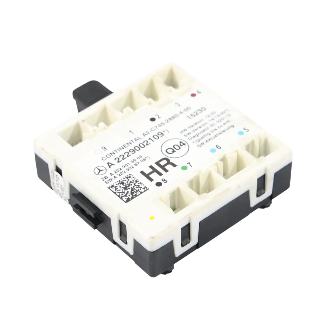 Door Module Control Unit Rear Right O/S to Mercedes W205 W222 with Part number A2229002109 Mercedes W205 W222 Door Module Control Unit Rear Right O/S - SKU A2229002109 - Part number A2229002109