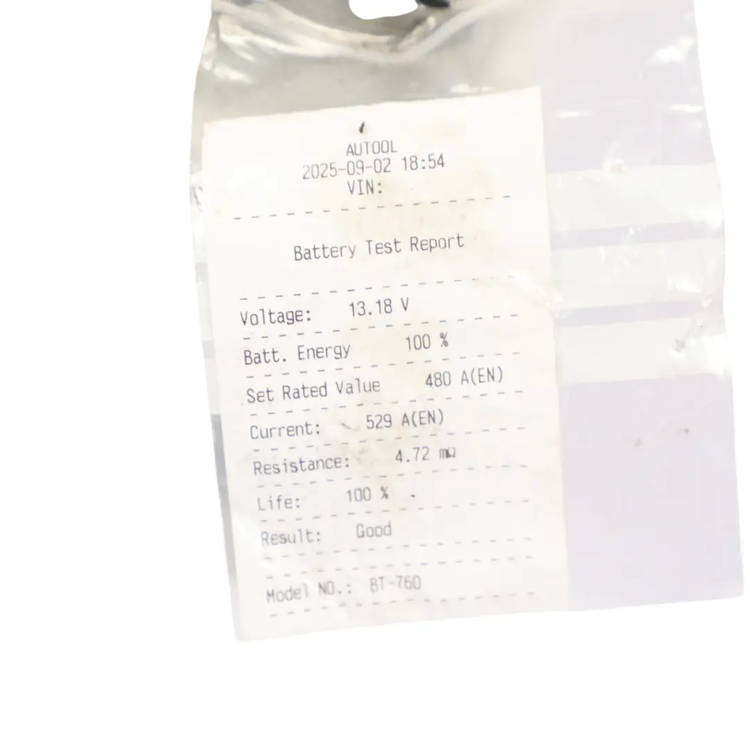 Mercedes W204 W212 AGM Accumulator Battery 35Ah 480A 12V - SKU A2305410001 - Part number A2305410001