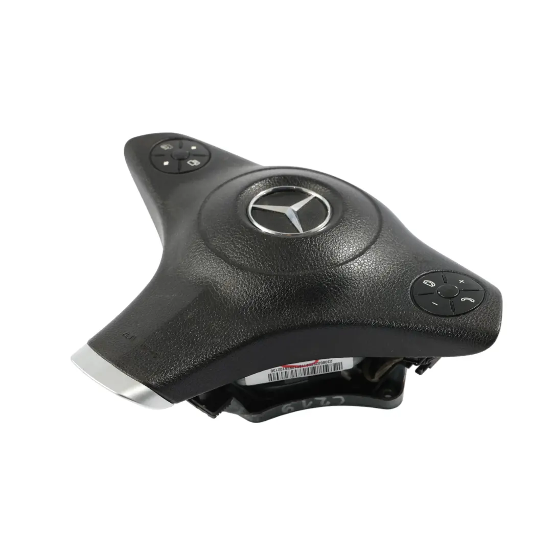 Steering Wheel Airbag Air Module Bag Switch Black to Mercedes C219 with Part number A2308602502 Mercedes C219 Steering Wheel Airbag Air Module Bag Switch Black - SKU A2308602502 - Part number A2308602502