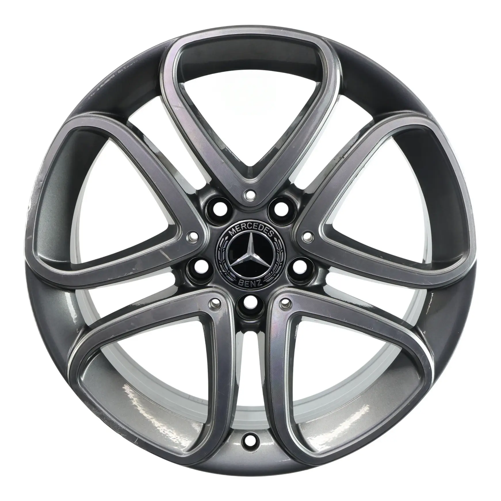 Mercedes W176 Felge 17" 5 Doppel Speichen ET:52.5 7.5J A2464010302