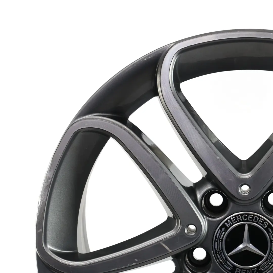 Mercedes W176 Felga Aluminiowa 17" 5 Double Spoke ET:52.5 7.5J - SKU A2464010302-1 - Numer Części A2464010302