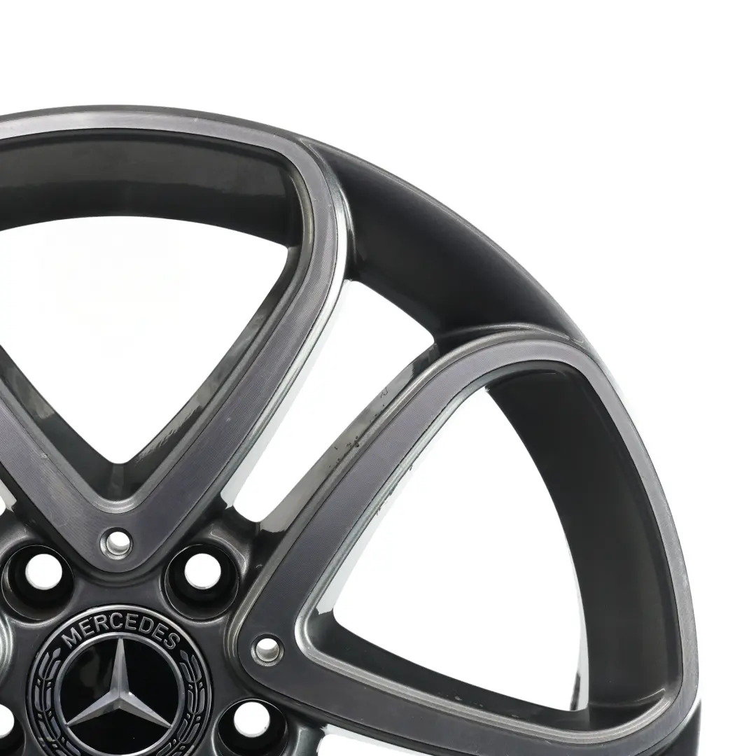Mercedes W176 Cerchio In Lega 17" 5 Doppie Razze ET:52.5 7.5J - SKU A2464010302-1 - Numero di parte A2464010302