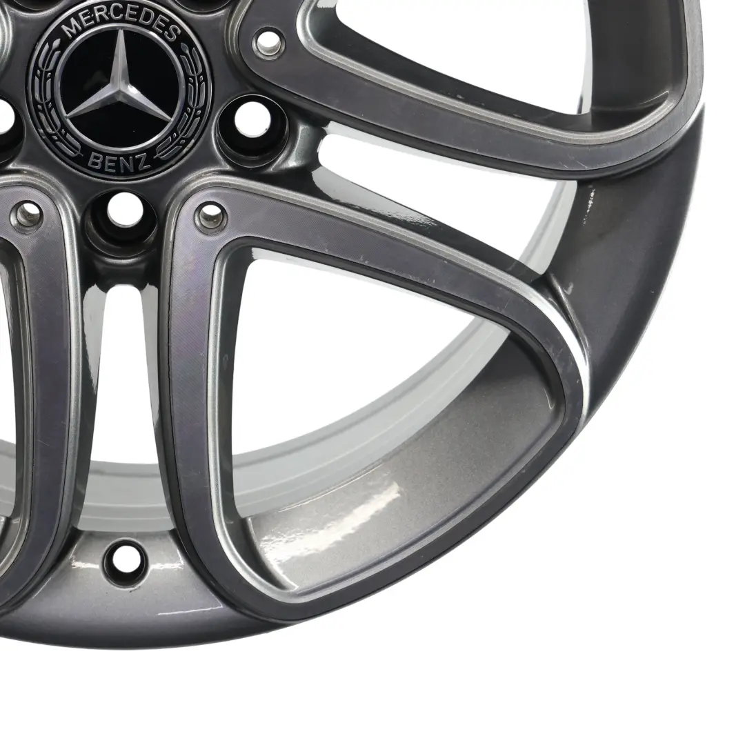 Mercedes W176 Jante Alliage 17" 5 Double Rayon ET:52.5 7.5J - SKU A2464010302-1 - Numéro de pièce A2464010302