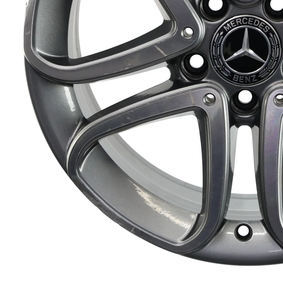 Mercedes W176 Cerchio In Lega 17" 5 Doppie Razze ET:52.5 7.5J - SKU A2464010302-1 - Numero di parte A2464010302