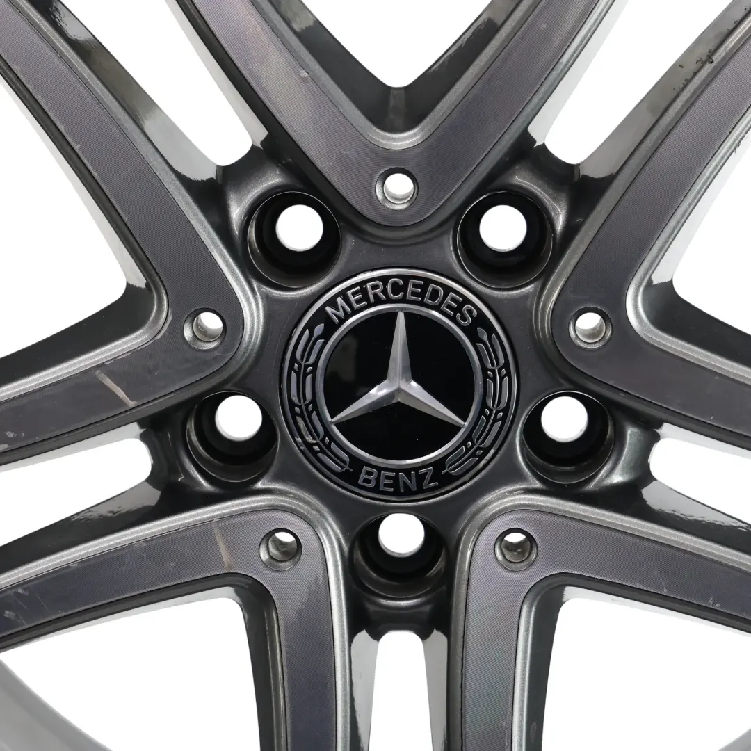 Mercedes W176 Jante Alliage 17" 5 Double Rayon ET:52.5 7.5J - SKU A2464010302-1 - Numéro de pièce A2464010302