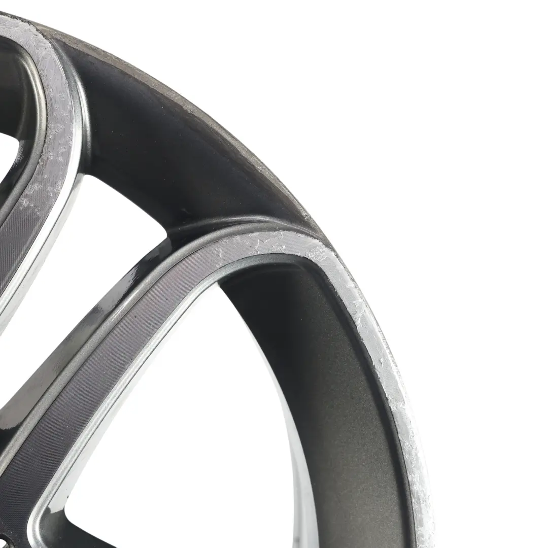 Mercedes W176 Wheel Alloy Rim 17" 5 Double Spoke ET:52.5 7.5J - SKU A2464010302-3 - Part number A2464010302