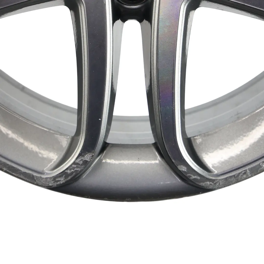 Mercedes W176 Wheel Alloy Rim 17" 5 Double Spoke ET:52.5 7.5J - SKU A2464010302-3 - Part number A2464010302