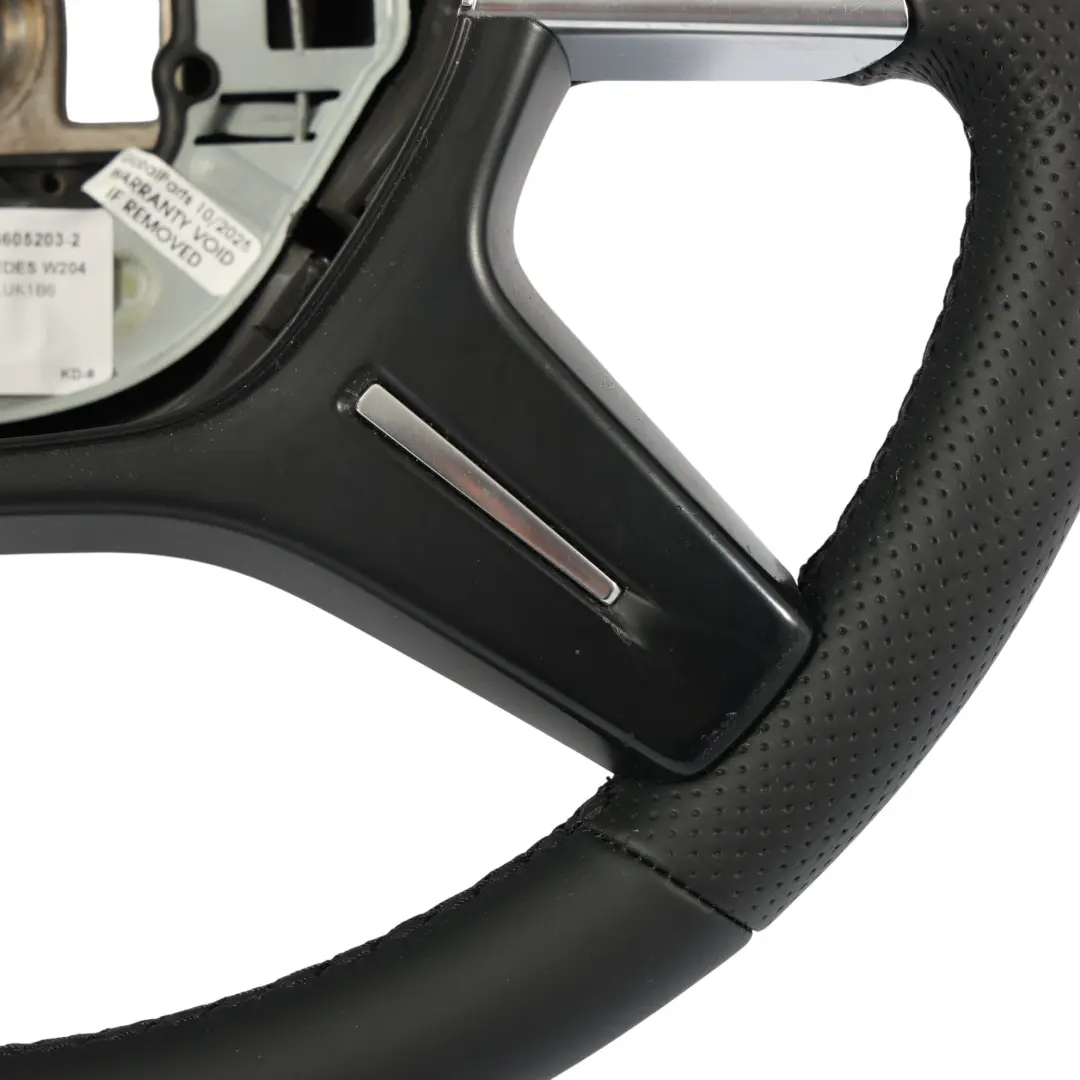 NEU Schwarzes Leder Lenkrad Multifunktion für Mercedes W204 mit Teilenummer A2464605203 Mercedes W204 NEU Schwarzes Leder Lenkrad Multifunktion - SKU A2464605203-2 - Teilenummer A2464605203