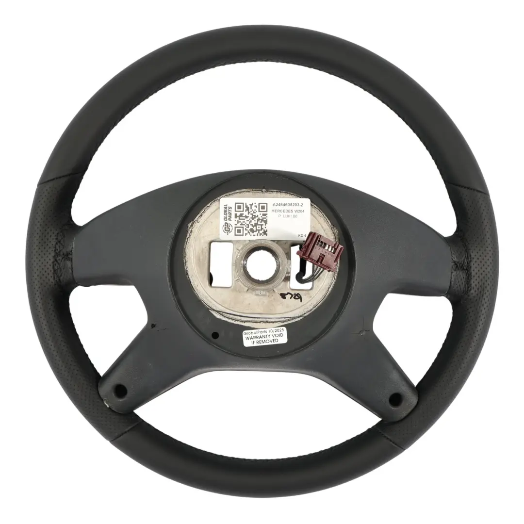 NEU Schwarzes Leder Lenkrad Multifunktion für Mercedes W204 mit Teilenummer A2464605203 Mercedes W204 NEU Schwarzes Leder Lenkrad Multifunktion - SKU A2464605203-2 - Teilenummer A2464605203