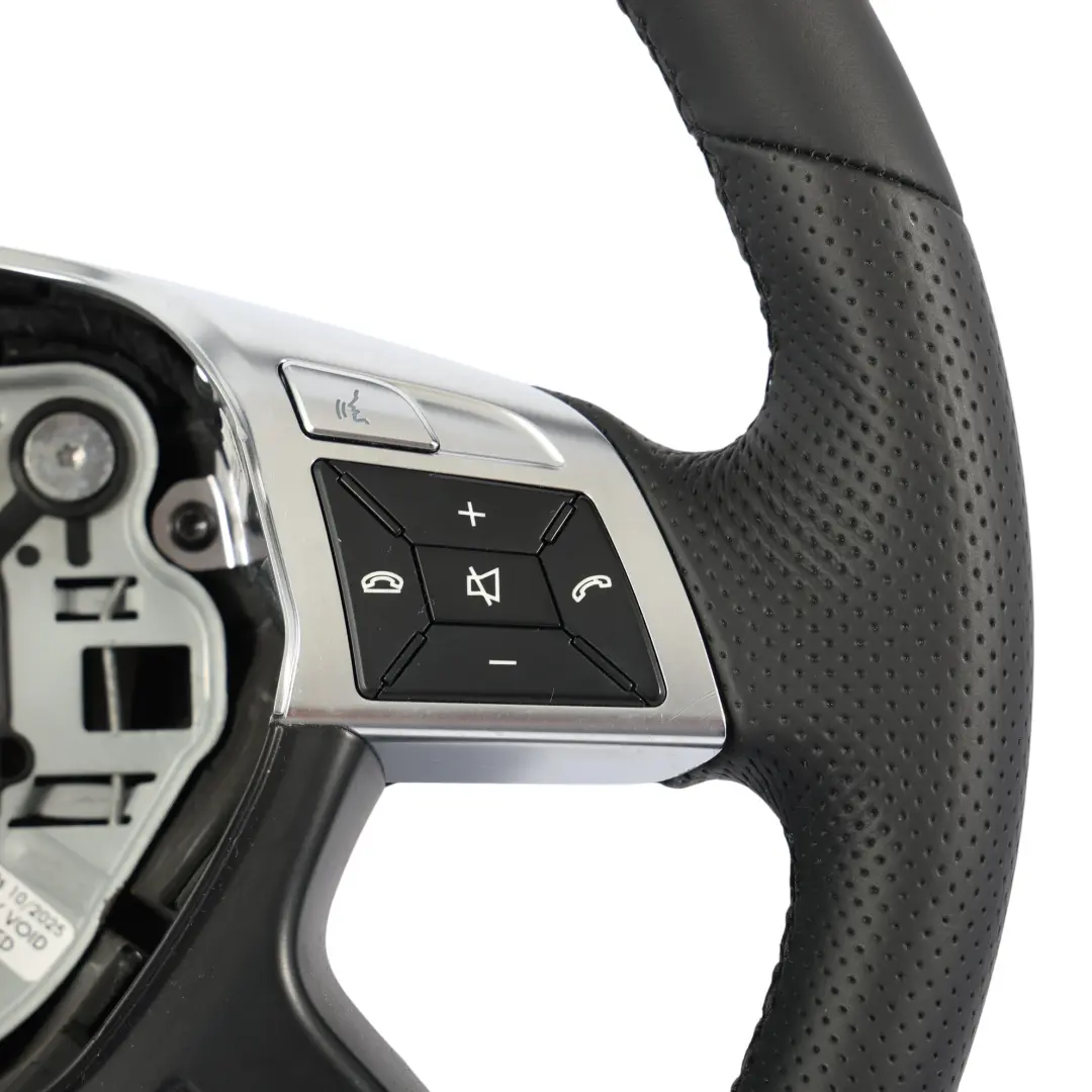 Mercedes W204 NEW Black Leather Steering Wheel Multifunction - SKU A2464605203-2 - Part number A2464605203