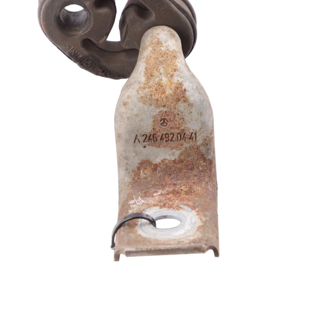 Mercedes W176 W246 Central Exhaust System Bracket Mount Holder - SKU A2464920441 - Part number A2464920441