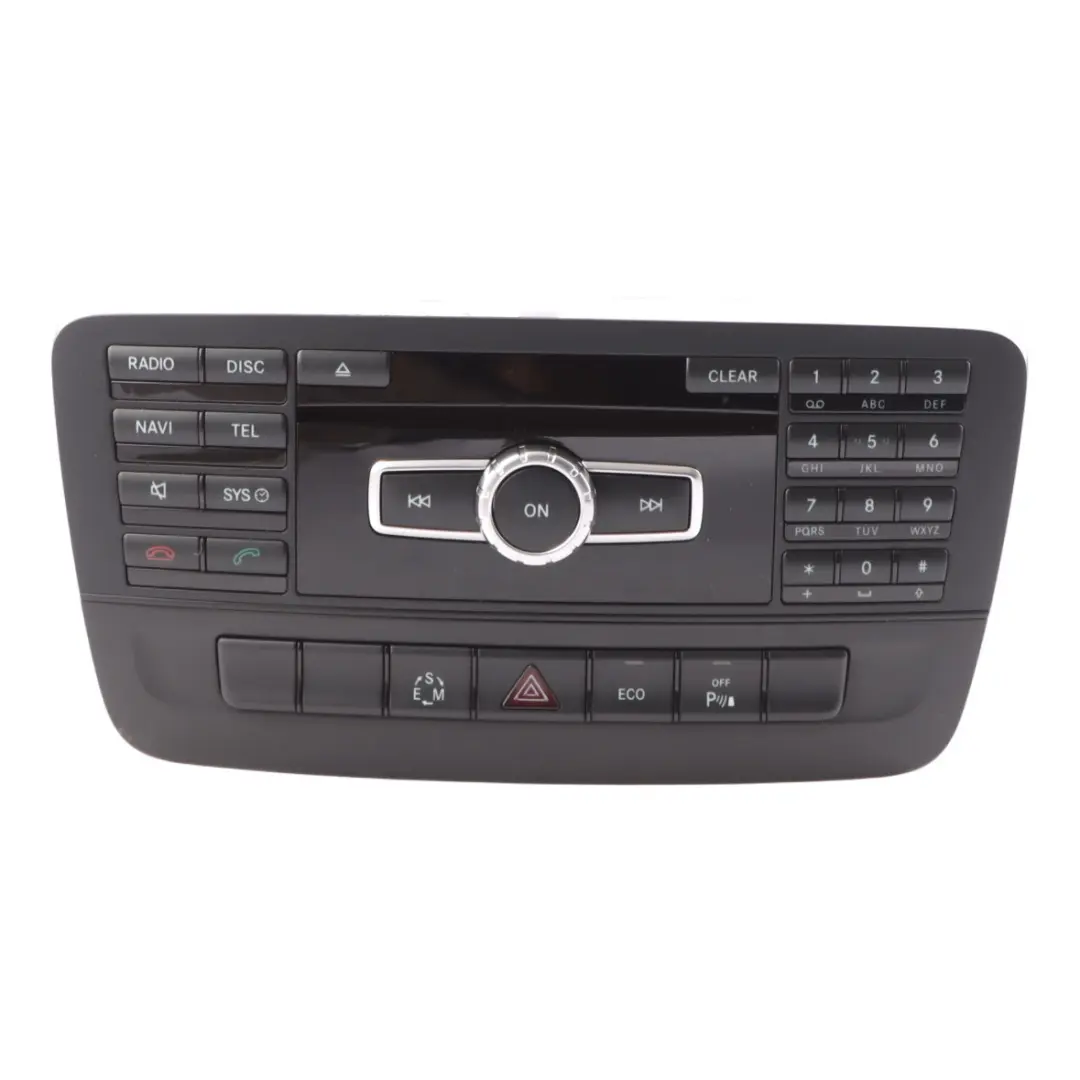 Radio Head Unit COMAND Navi Player Control Unit to Mercedes W176 W246 with Part number A2469000012 Mercedes W176 W246 Radio Head Unit COMAND Navi Player Control Unit - SKU A2469000012-3 - Part number A2469000012