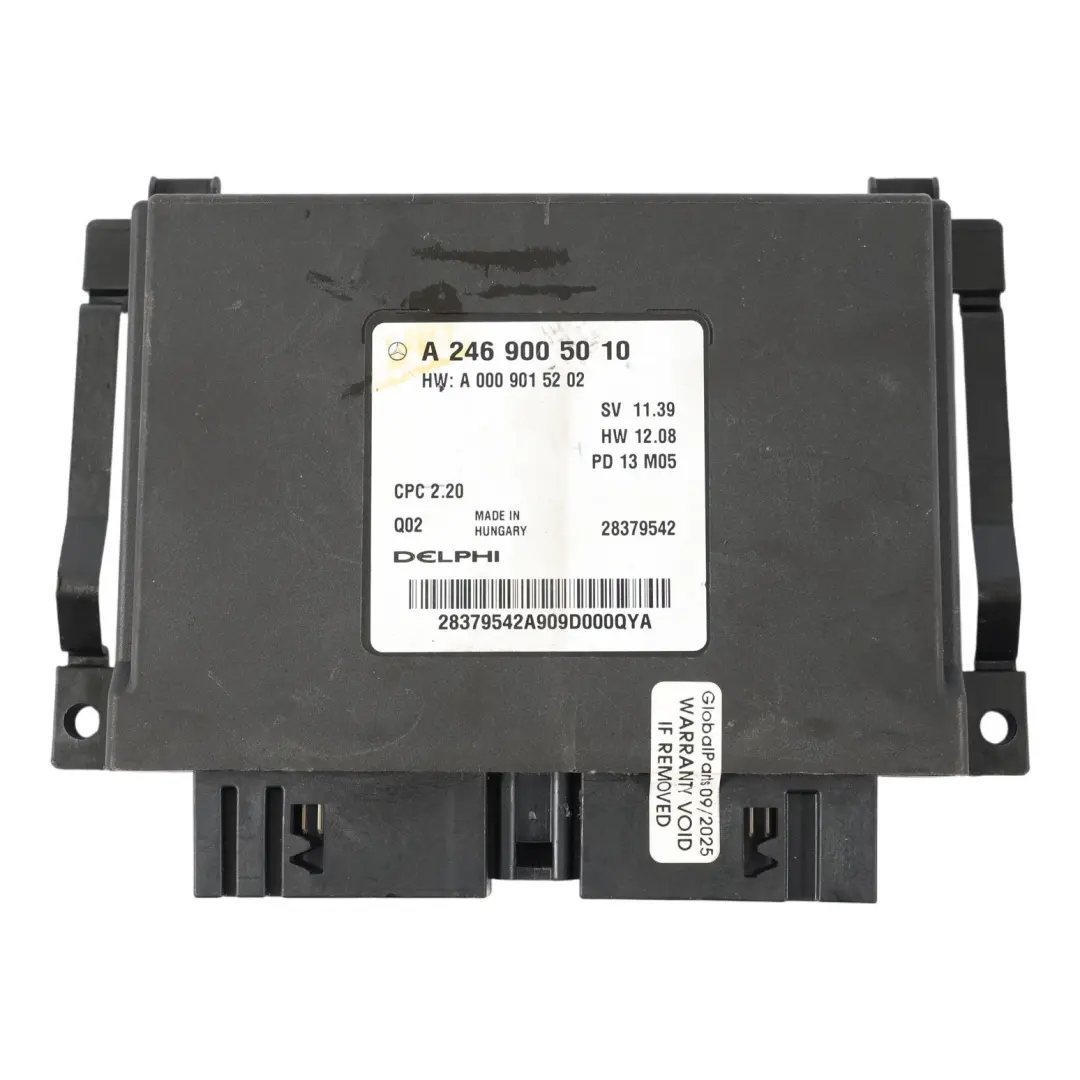 Mercedes W176 W246 Parktronic Parking Control Unit Module ECU - SKU A2469005010 - Part number A2469005010