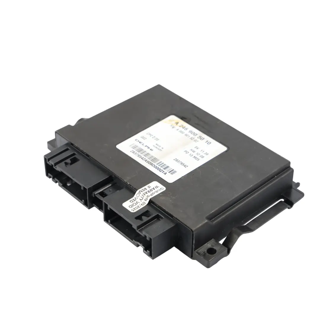 Parktronic Parking Control Unit Module ECU to Mercedes W176 W246 with Part number A2469005010 Mercedes W176 W246 Parktronic Parking Control Unit Module ECU - SKU A2469005010 - Part number A2469005010