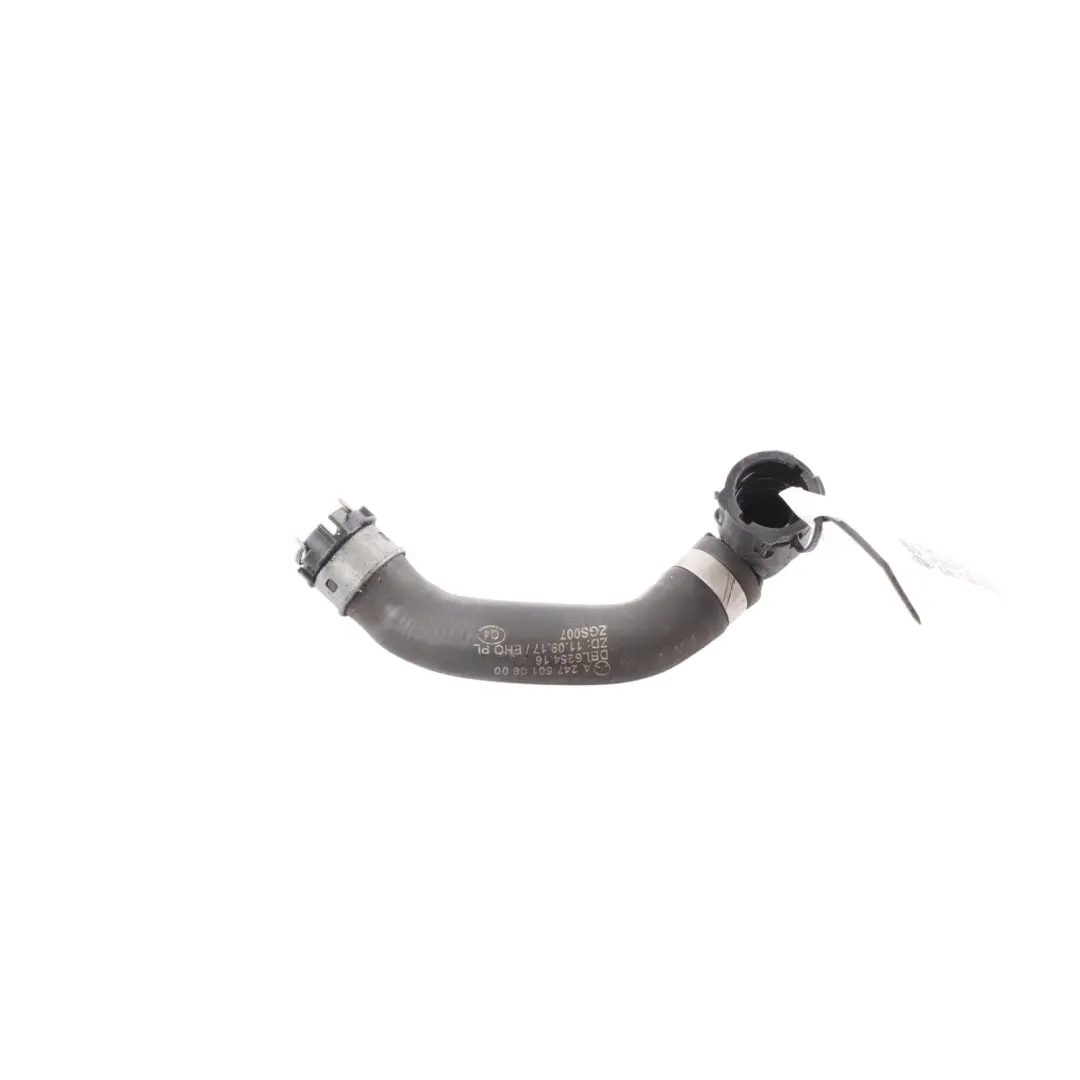Water Coolant Cooling Pipe Hose Line OM654 to Mercedes CLA X118 W177 with Part number A2475010800 Mercedes CLA X118 W177 Water Coolant Cooling Pipe Hose Line OM654 - SKU A2475010800 - Part number A2475010800
