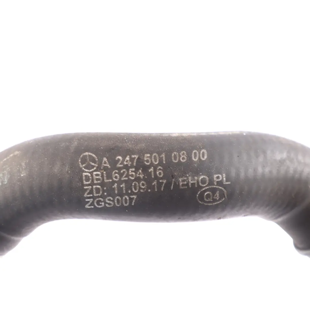 Mercedes CLA X118 W177 Water Coolant Cooling Pipe Hose Line OM654 - SKU A2475010800 - Part number A2475010800