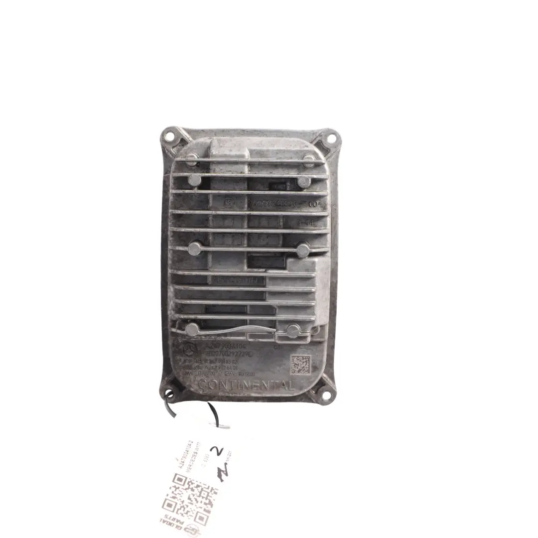 Headlight Module LED Ballast Unit Left N/S to Mercedes W177 W205 W247 with Part number A2479004104 Mercedes W177 W205 W247 Headlight Module LED Ballast Unit Left N/S - SKU A2479004104-2 - Part number A2479004104