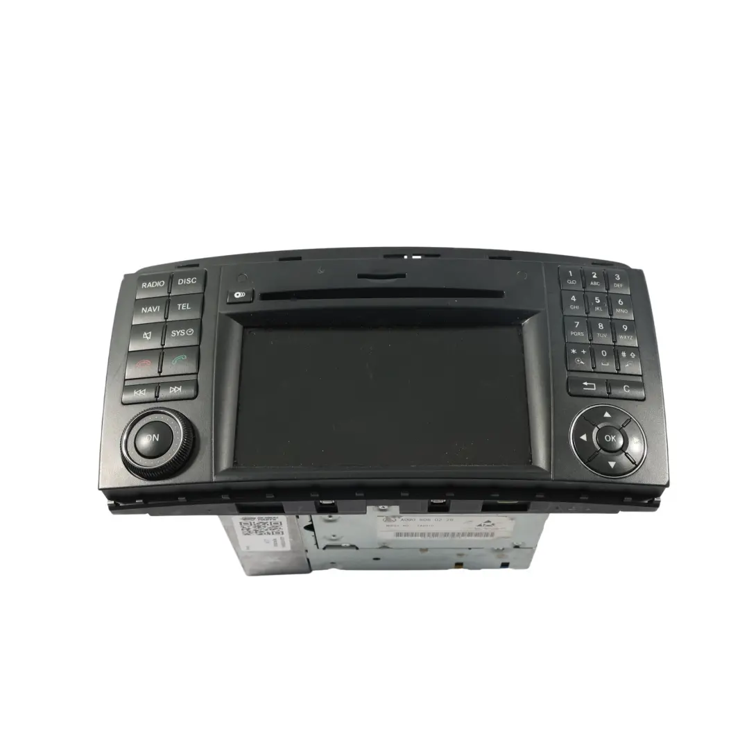 Navegación Medios Unidad Principal Radio Sat Nav para Mercedes W251 con número de pieza A2518705094 Mercedes W251 Navegación Medios Unidad Principal Radio Sat Nav - SKU A2518705094-1 - Número de pieza A2518705094