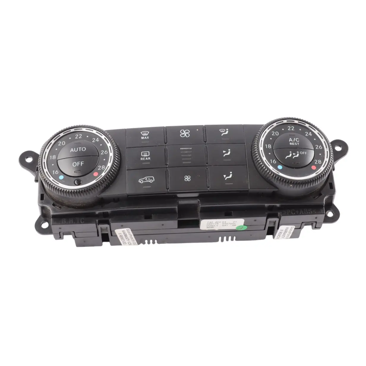 Mercedes W164 V251 A/C Air Condition Climate Heater Control Panel A2519060200