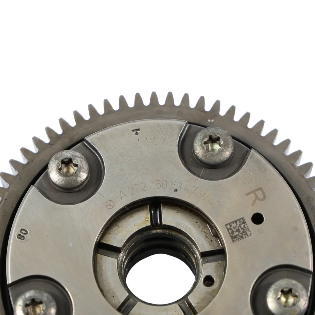 Rueda De Ajuste Del Árbol De Levas Derecha M272 para Mercedes W204 W212 con número de pieza A2720505347 Mercedes W204 W212 Rueda De Ajuste Del Árbol De Levas Derecha M272 - SKU A2720505347 - Número de pieza A2720505347