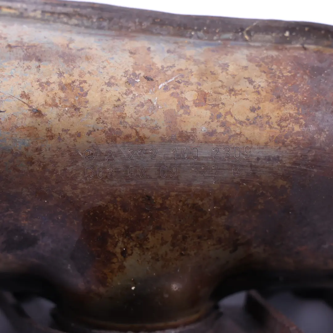 Mercedes W204 W212 Colector De Escape Izquierdo M272 Gasolina - SKU A2721402309 - Número de pieza A2721402309