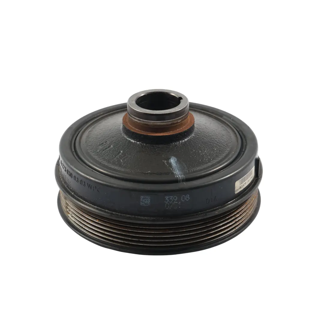 Crankshaft Pulley Vibration Damper Wheel A2730300303 to Mercedes W203 W212 with Part number A2730300803 Mercedes W203 W212 Crankshaft Pulley Vibration Damper Wheel A2730300303 - SKU A2730300803 - Part number A2730300803